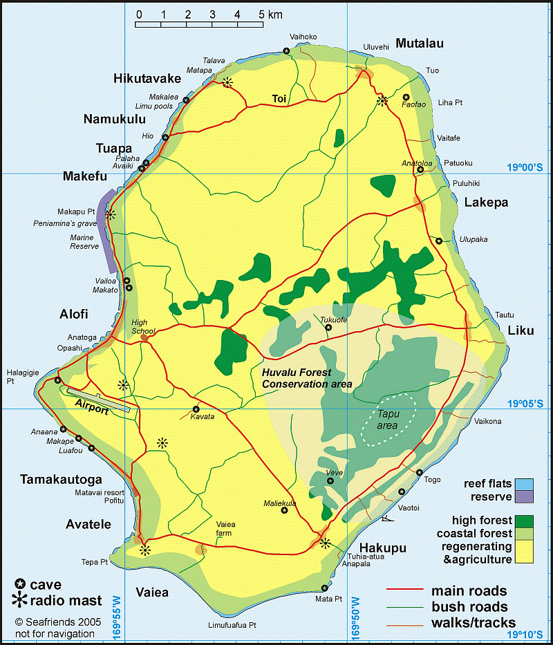 Carte de Niue