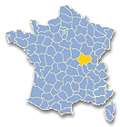 Cartes de de la Sane et Loire (71) Mcon