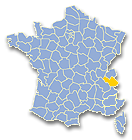 Cartes de de la Savoie (73) Chambry