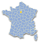 Cartes de de l'Essonne (91) vry-courcouronnes