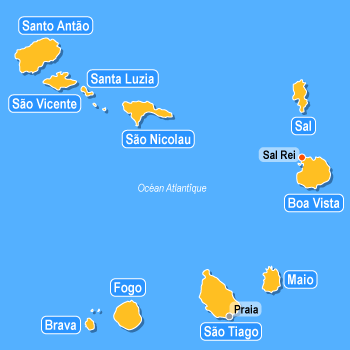 Carte du Cap Vert